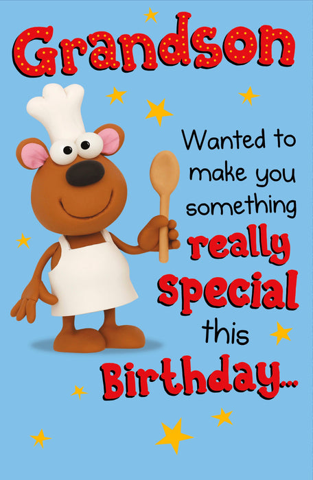 Birthday Grandson Greeting Card From Crackers Humour 734436 F1293