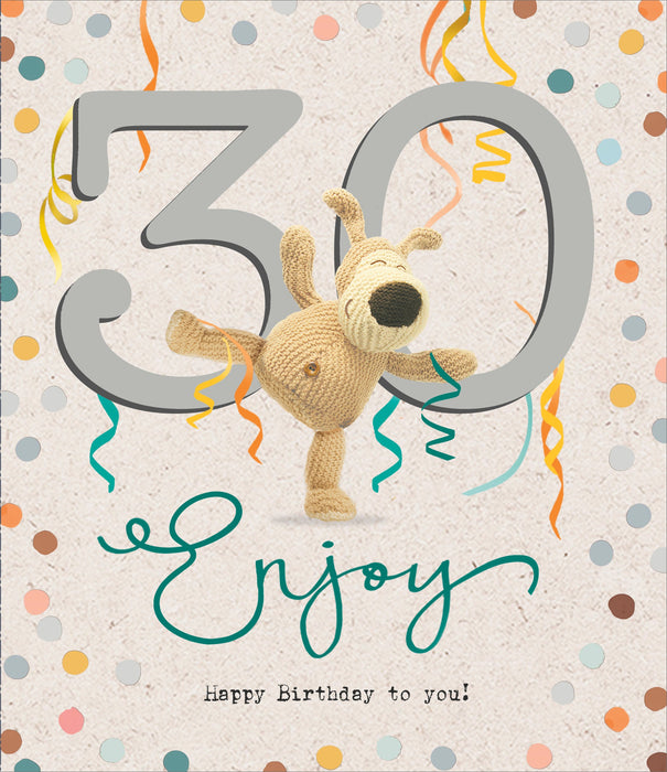 Birthday 30th Greeting Card From Boofle Cute 737680 H319