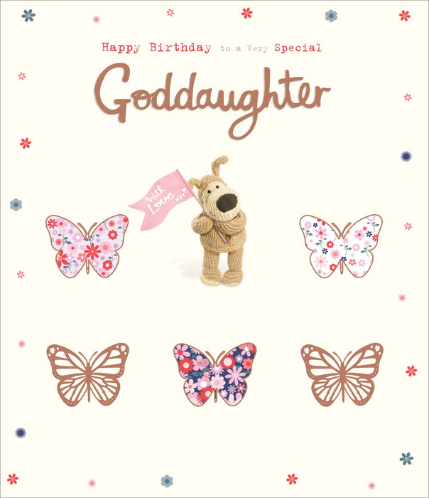 Birthday Goddaughter Greeting Card From Boofle Cute 737931 E13