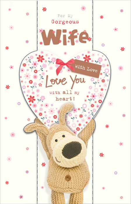 Birthday Wife Greeting Card From Boofle Cute 737966 D1373