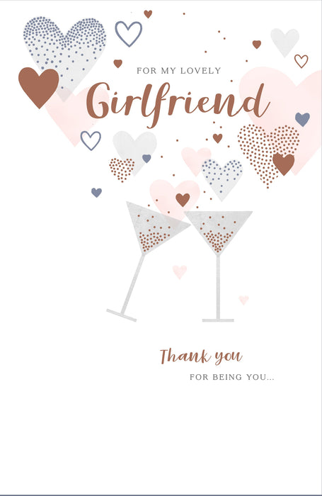 Birthday Girlfriend Greeting Card From Carlton Core Line Conventional 738619 A1440