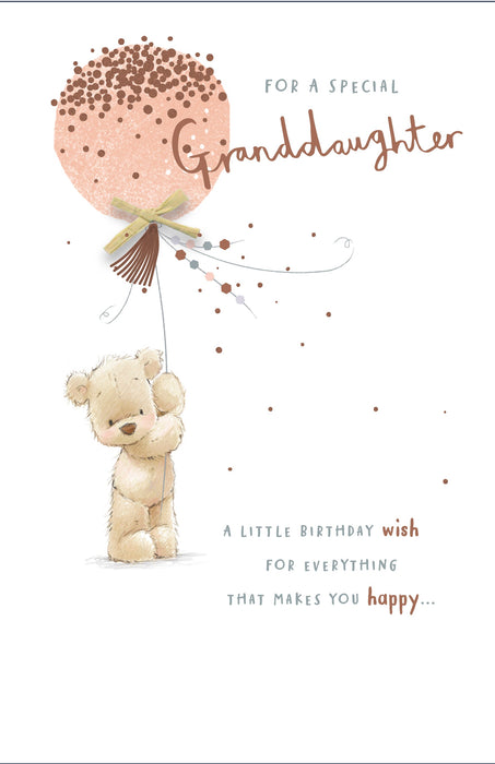 Birthday Granddaughter Greeting Card From Nutmeg Conventional 738621 E1387