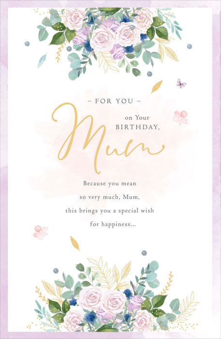 Birthday Mum Greeting Card From Gibson Core Line Conventional 738628 D1588