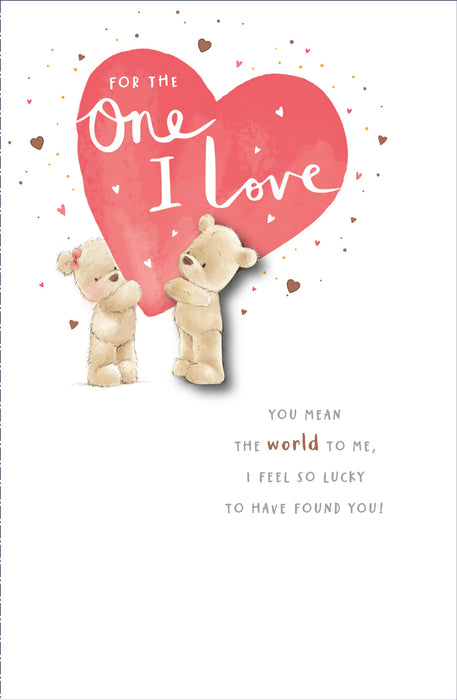 Birthday One I Love Fem Greeting Card From Nutmeg Conventional 738992 A1338