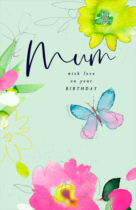 Birthday Mum Greeting Card From Gibson Core Line Conventional 740096 D1163