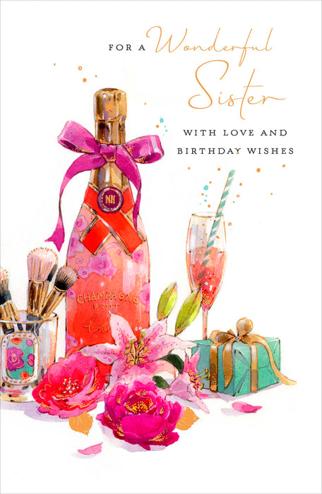 Birthday Sister Greeting Card From Thinking Of You Core Line Conventional 740097 E1175