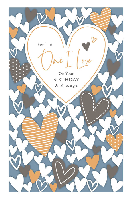 Birthday One I Love Masc Greeting Card From Thinking Of You Core Line Conventional 745401 A1029