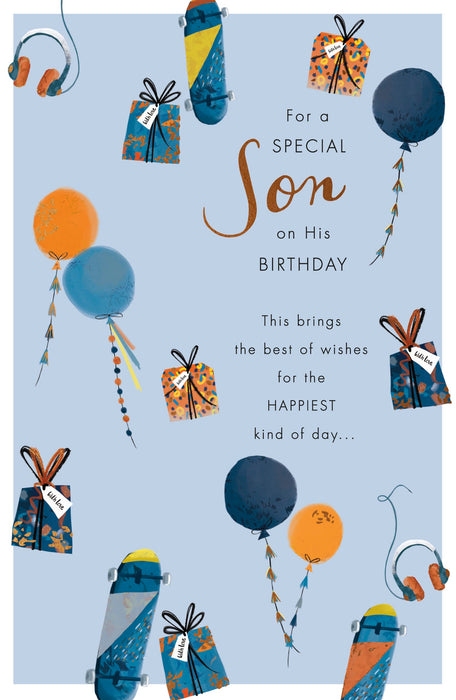 Birthday Son Greeting Card From Gibson Core Line Conventional 746790 F966