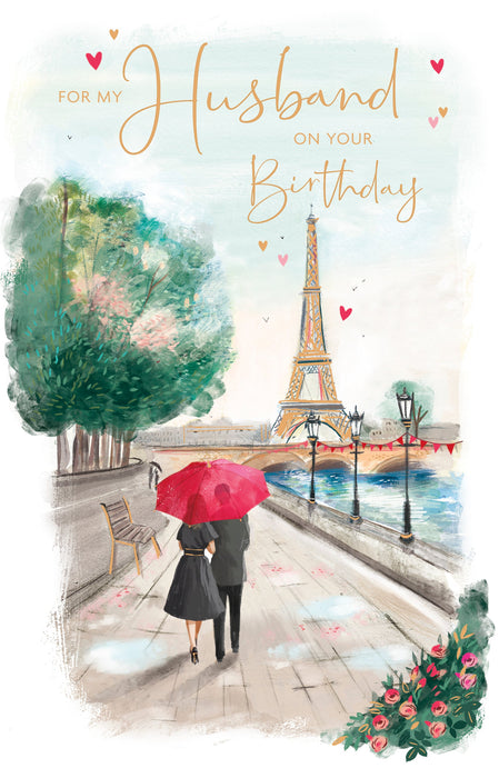 Birthday Husband Greeting Card From Thinking Of You Core Line Conventional 746815 G1398