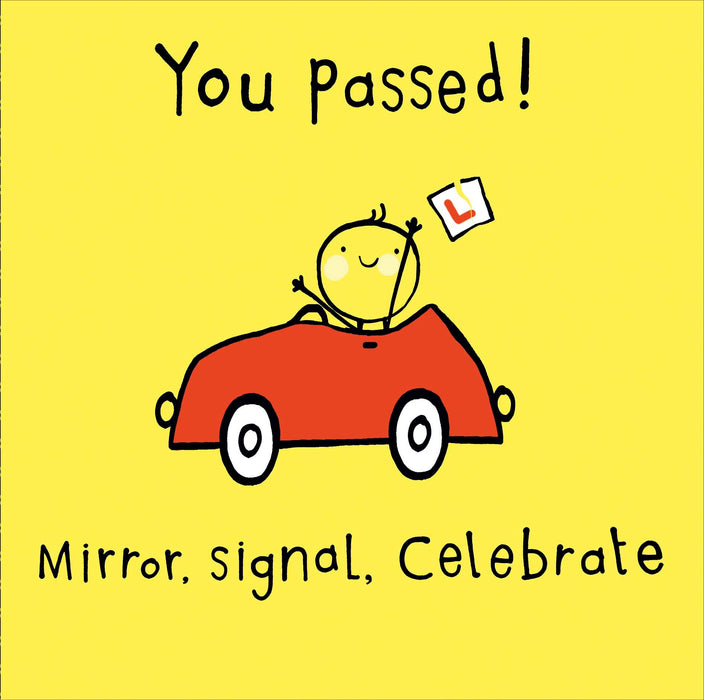 Congrats Driving Test Greeting Card From Benny Cute 751659 B16