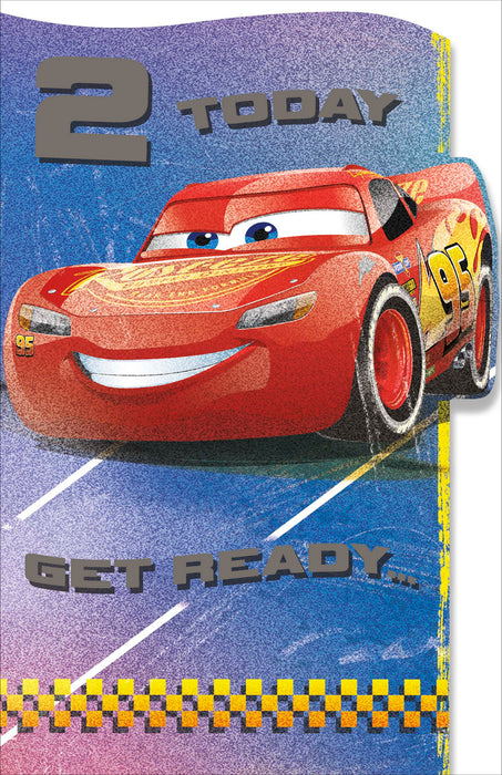 Birthday 2nd Boy Greeting Card From Disney Cars Juvenile 760348 G427