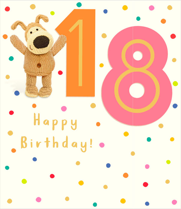 Birthday 18th Greeting Card From Boofle Cute 766634 G648