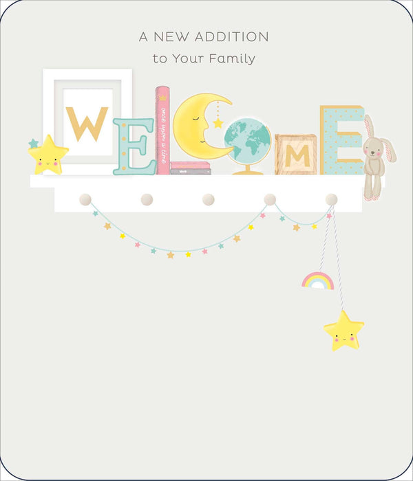 Birth Congrats Greeting Card From Carlton Core Line Conventional 798426 B17