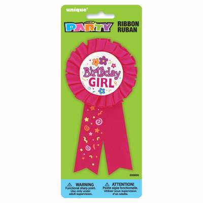 Birthday Girl Award Badge