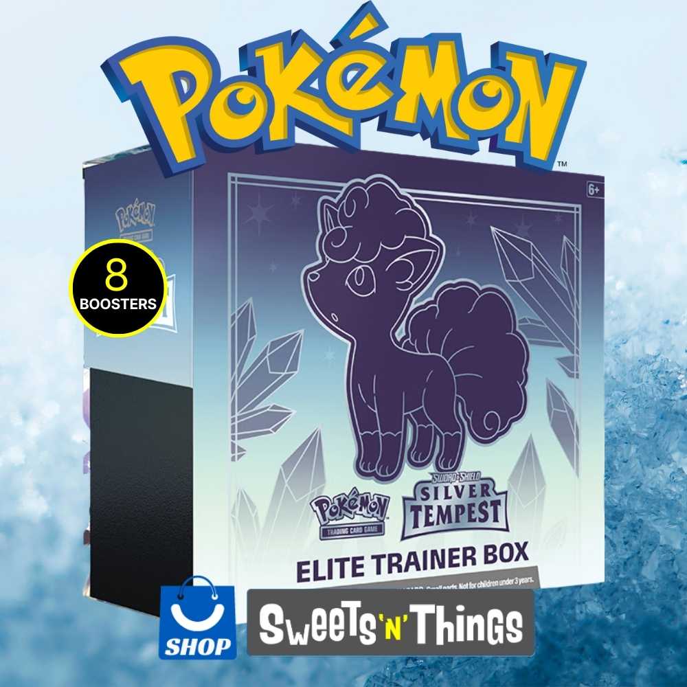 Pokemon ETB Elite Trainer Box - Sword & Shield: Silver Tempest