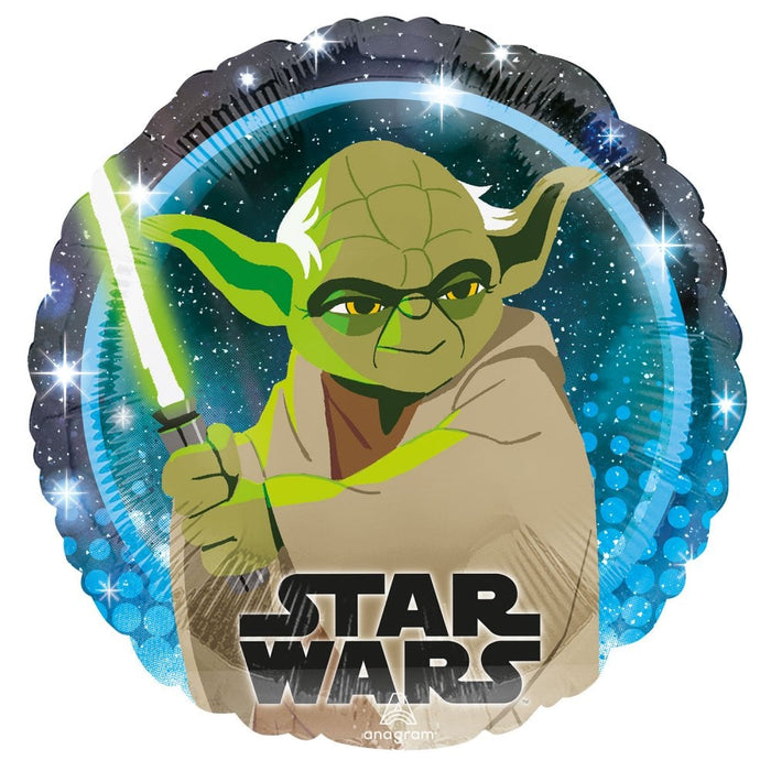 Disney's Star Wars Yoda Helium Balloon (Optional Helium Inflation)