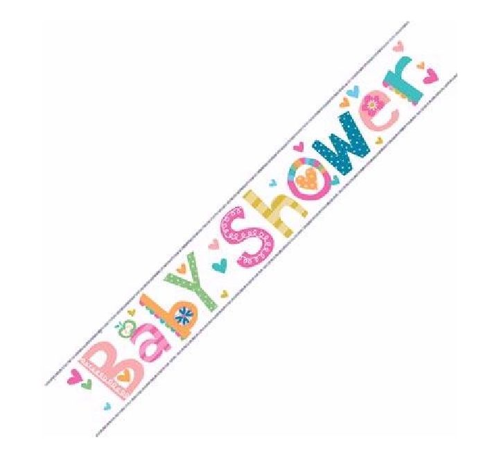 Baby Shower Boy Girl Banner 9ft Long — Sweets 'n' Things