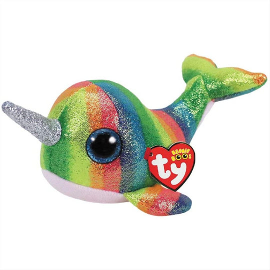 TY Beanie Boo - Nori the Rainbow Narwhal