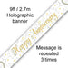 Happy Anniversary Banner 9ft Long - Sweets 'n' Things