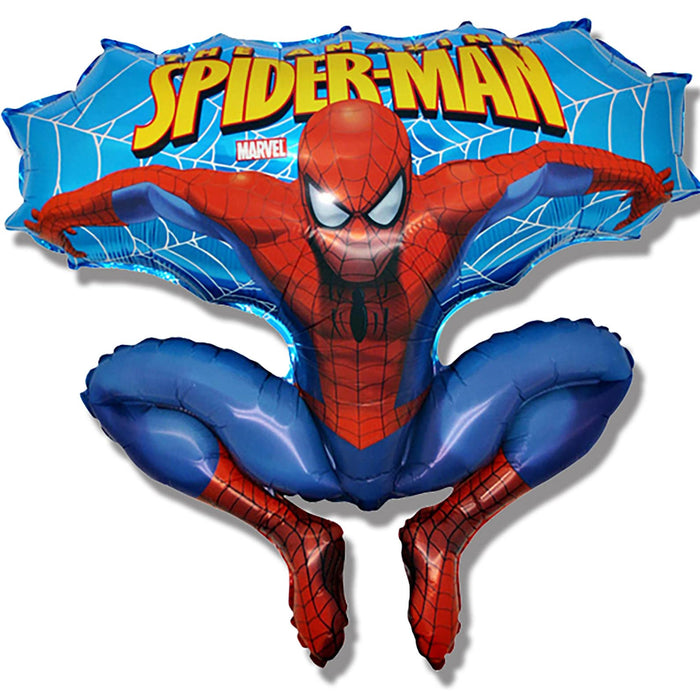 Spider-Man SuperShape Helium Filled Foil Balloon -36" (Optional Helium Inflation)