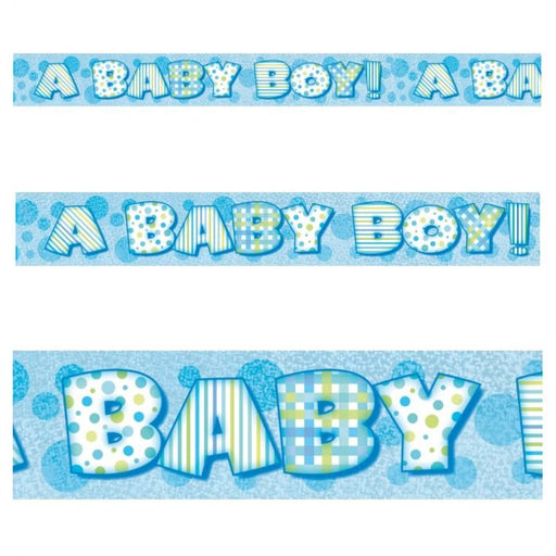 It's a Boy Banner 9ft Long - Sweets 'n' Things