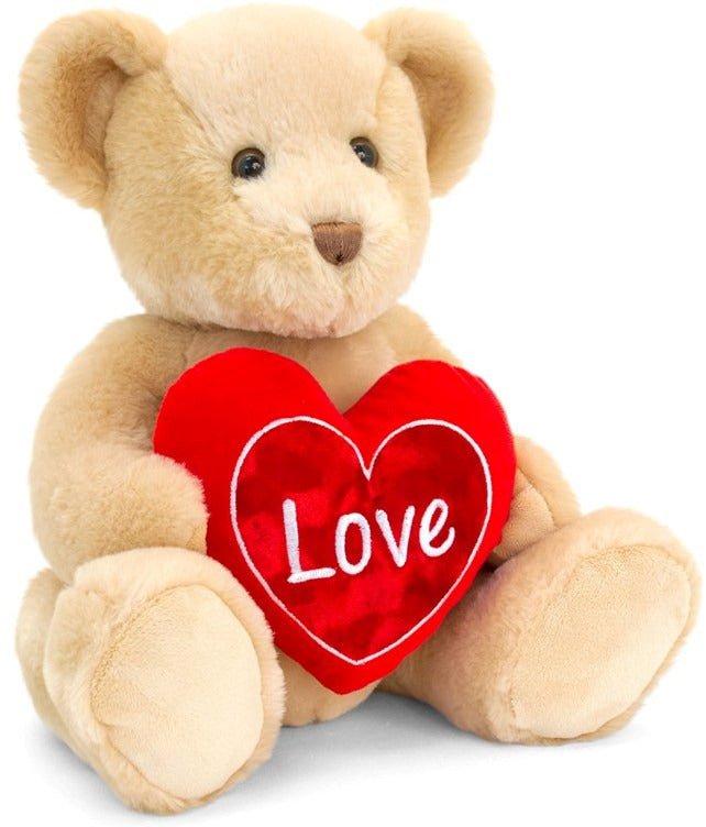 giant teddy bear with love heart