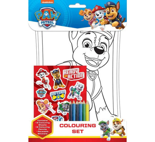 Paw Patrol Pencil Colouring Set - Sweets 'n' Things