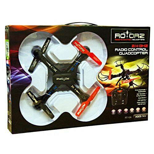 Rotorz Quadcopter Drone with Video Camera 2.4 GHZ & 4GB SD Card - Sweets 'n' Things