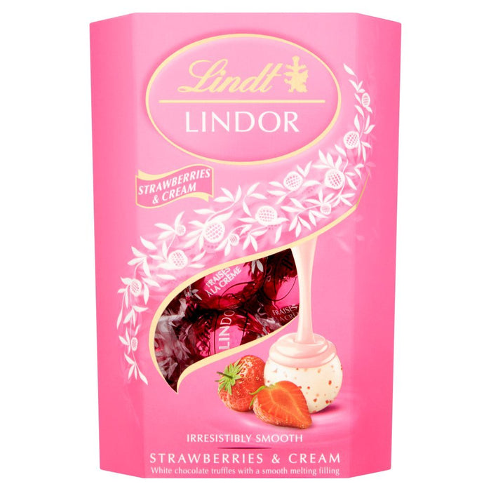 Strawberries &amp; Cream Lindt Chocolates - Sweets 'n' Things